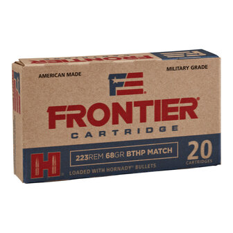 Hornady Frontier .223 Rem 68gr HPBT Match (20)