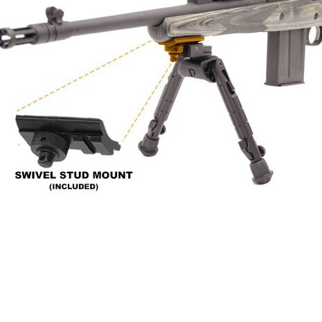 UTG Heavy Duty Recon 360 TL Bipod 7-9"